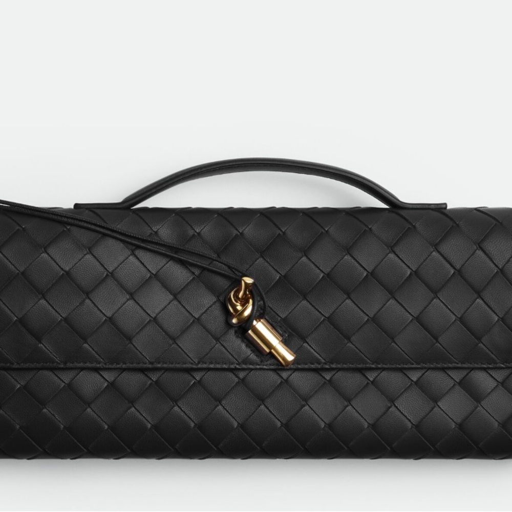 Brand New Bottega Veneta Andiamo Clutch